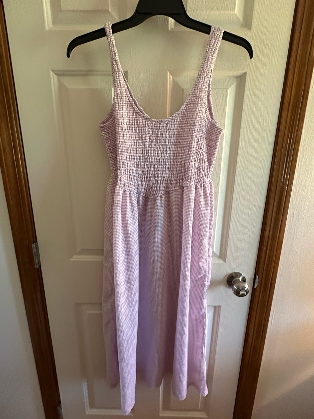 Old Navy Light Lavender Smocked Sundress